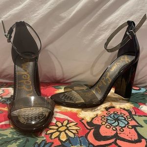 Sam Edelman Women's Yaro Ankle Strap Block Heel Sandals